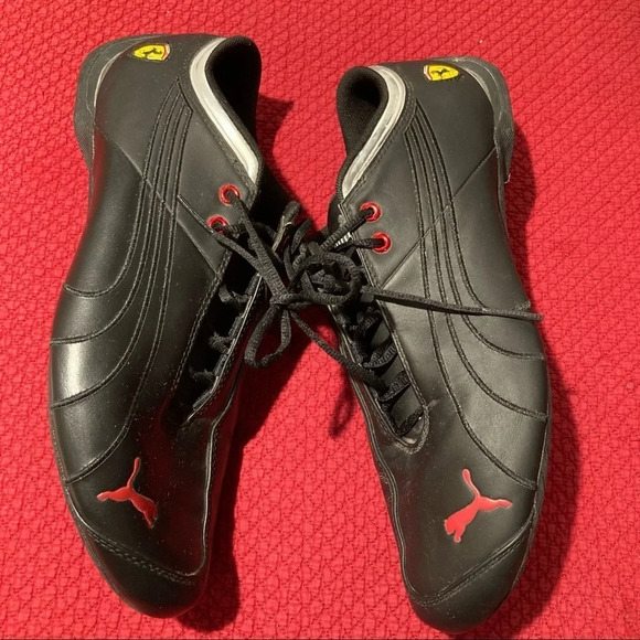 PUMA Sz 11.5  Ferrari Collab Future Cat Ultra Lace Up Sneakers - Picture 5 of 10